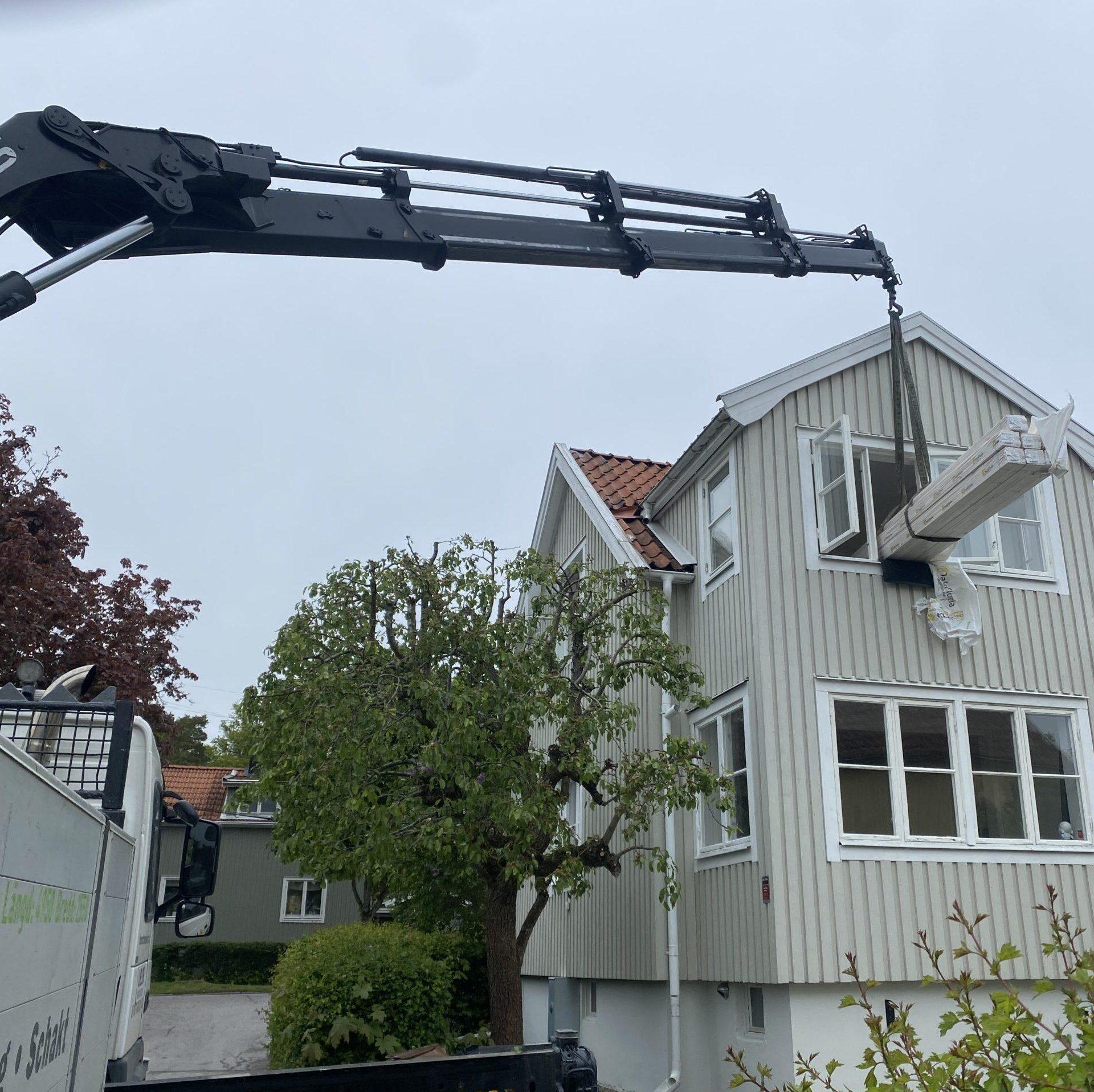 billig kranbil i Stockholm